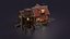 Casa Medieval Low Poly