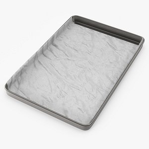 Oven Tray with Parchment Paper