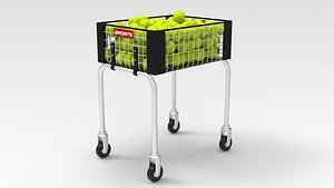 Tennis Ball basket 3D