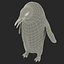 3d penguin rigged