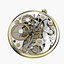Mecanismo de reloj animado
