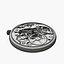 Mecanismo de reloj animado