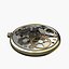 Mecanismo de reloj animado