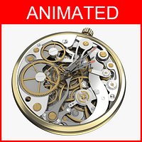 Watch Mechanism Animated