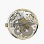 Mecanismo de reloj animado