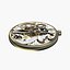 Mecanismo de reloj animado