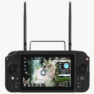 Detailed Drone Controller Black