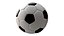 Football 3D Model Realistic Soccer Ball Game Ready Sports Asset