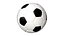 Football 3D Model Realistic Soccer Ball Game Ready Sports Asset