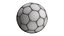 Football 3D Model Realistic Soccer Ball Game Ready Sports Asset