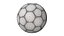 Football 3D Model Realistic Soccer Ball Game Ready Sports Asset