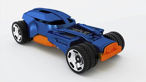 3D HotWheels Concept 50aniv model
