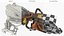 Rail Cutting Saw for Railway Tracks Gas Powered Used