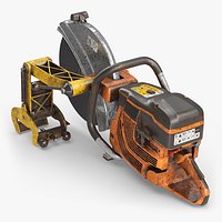 Rail Cutting Saw for Railway Tracks Gas Powered Used