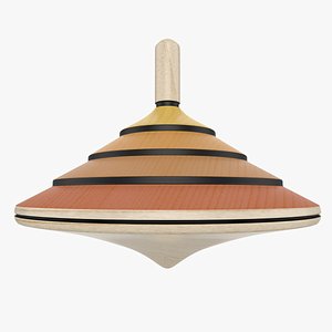 Wooden Spinning Top