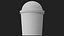 Paper Food Cup with Clear Lid for Dessert 16 Oz 450 ml Mockup