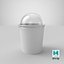 Paper Food Cup with Clear Lid for Dessert 16 Oz 450 ml Mockup
