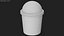 Paper Food Cup with Clear Lid for Dessert 16 Oz 450 ml Mockup