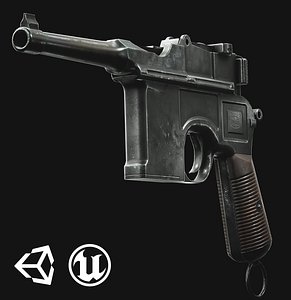 Mauser C96 - Model & Textures