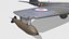 Bombardeiro Elétrico Inglês Canberra Low-Poly PBR