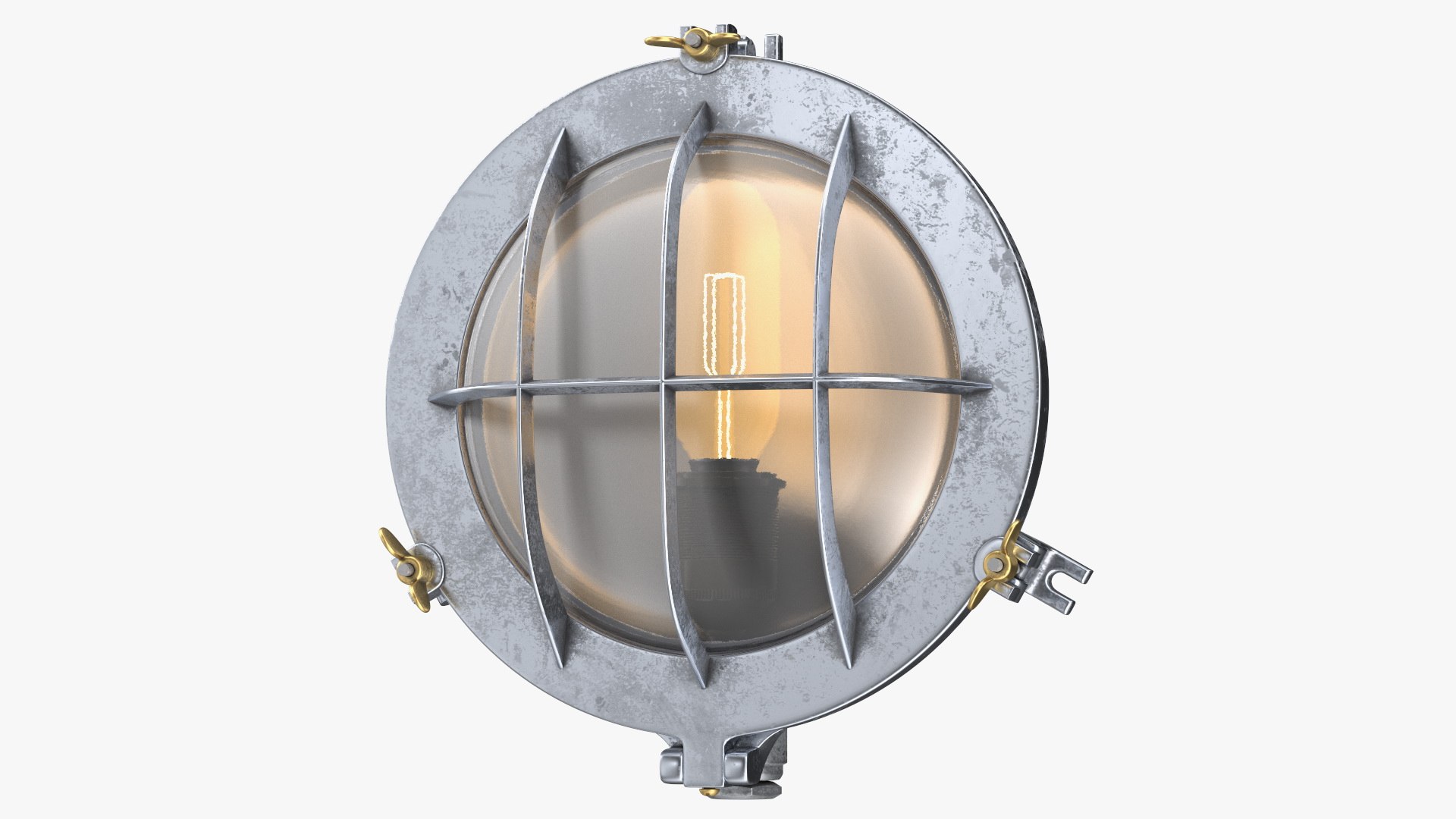 Industrial Lamps Collection 3 3D model preview