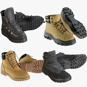 3D realistic shoes 42 boots