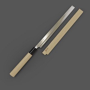 kitchen knifeMasamoto Shiro-ko Hongasumi Takobiki HMA-KS0127