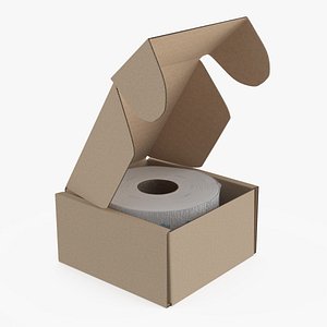 Barber Neck Strip Roll in Folding Carton