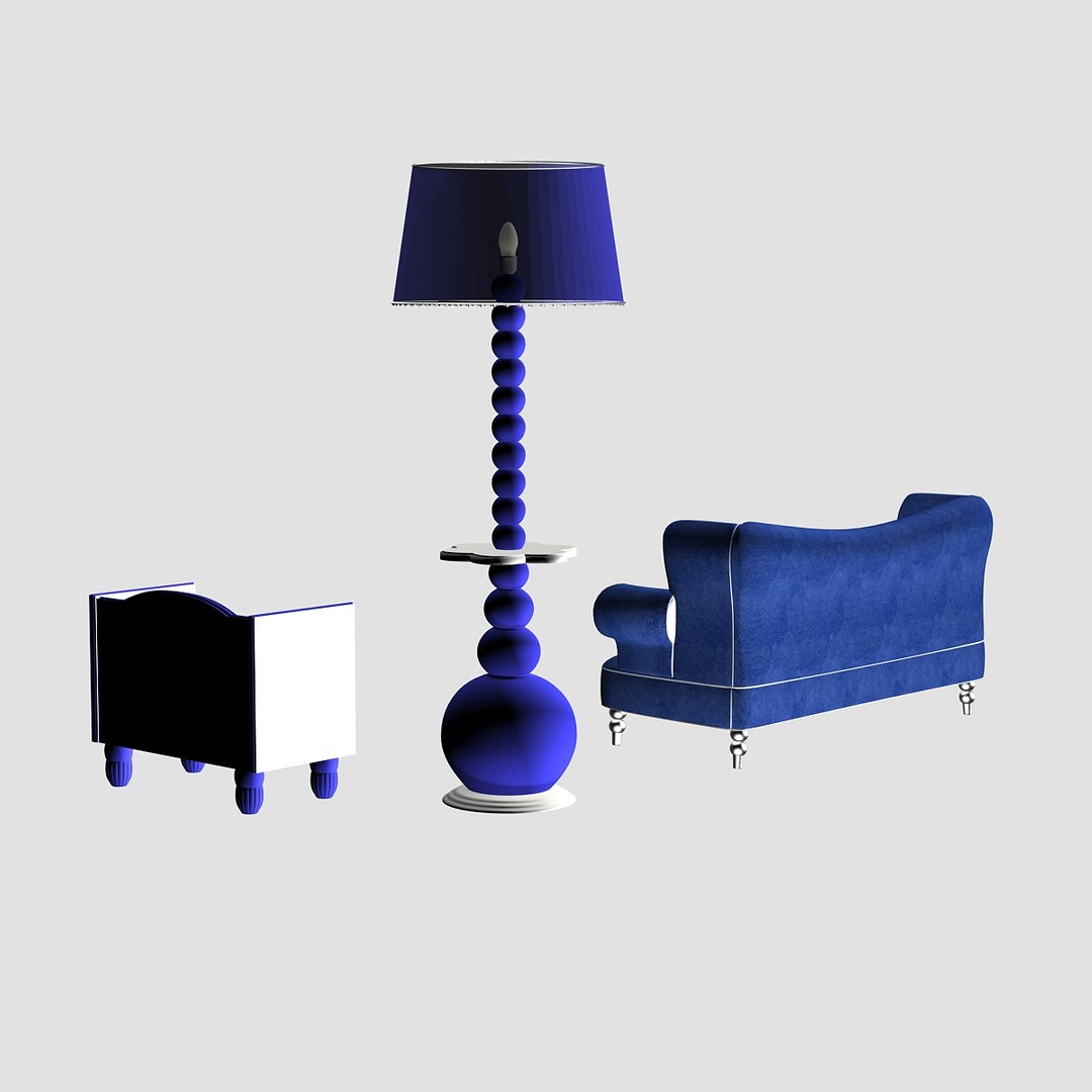 3d bonne room model