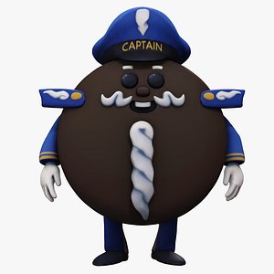 Funko Style Cookie Captain  Printable STL Character 3D