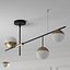 Mid Century Modern 3 Light линейный потолочный светильник ВКЛ-ВЫКЛ