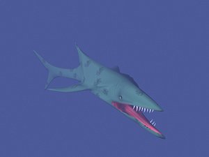 fantasy fish 3d max