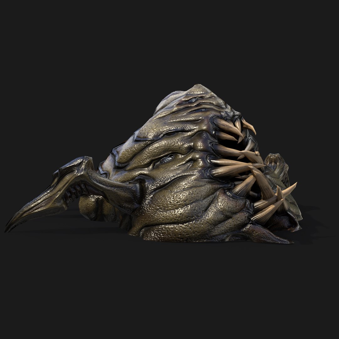 Static Mounth Monster 3D - TurboSquid 1858461