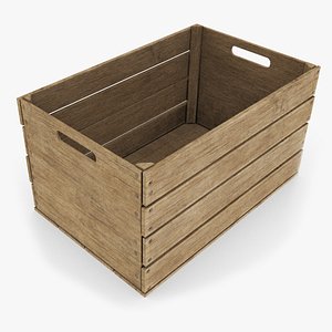 Wooden Fruit Crate A