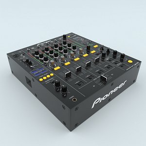 Professional DJ Mixer Pioneer DJM 850 3D