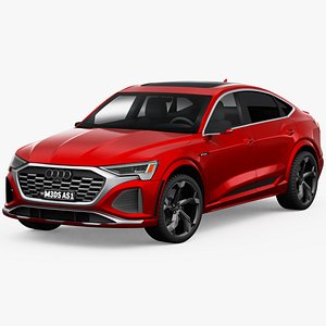 3D Audi SQ8 Sportback e-tron 2024