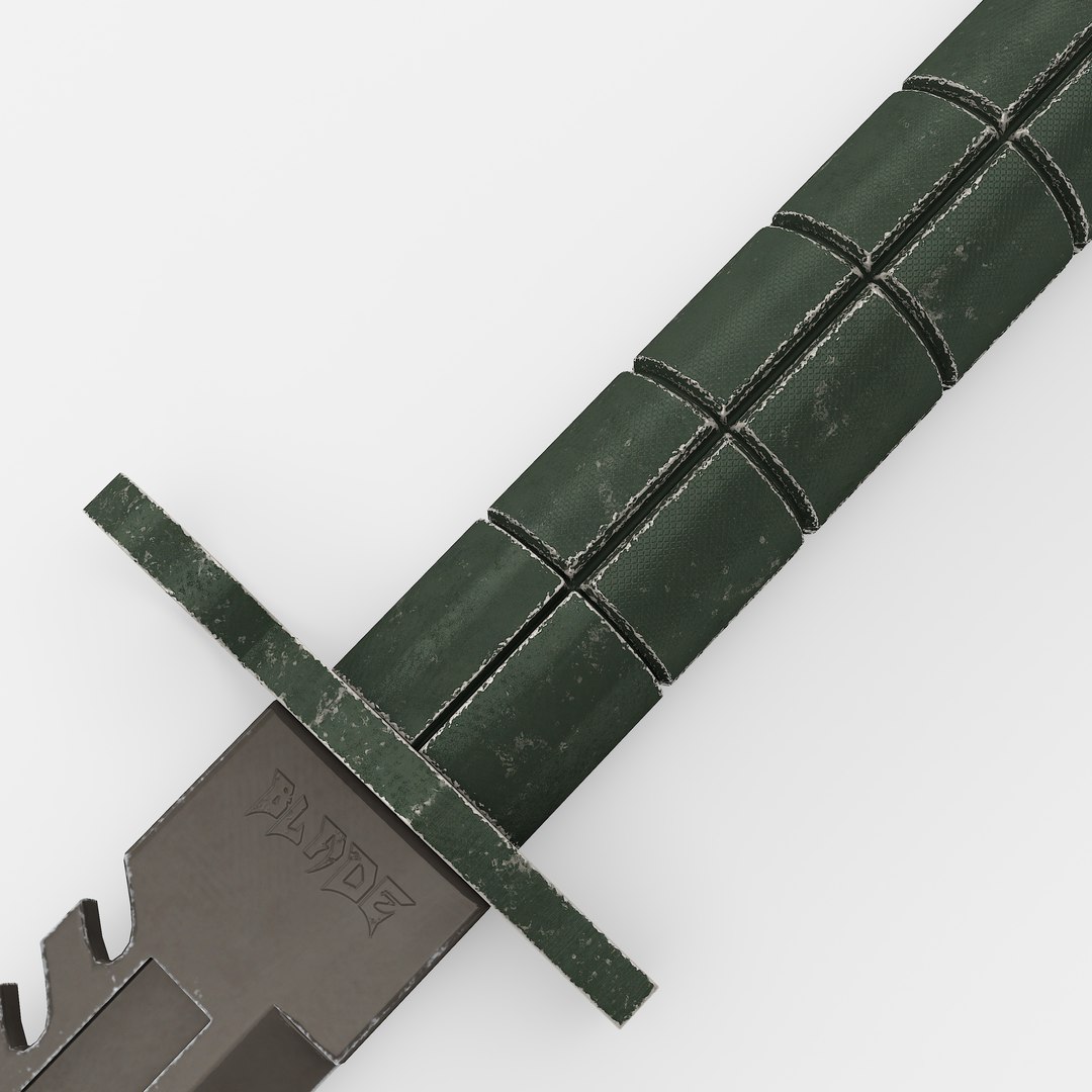 Survival Big Knife 3D model - TurboSquid 2104862