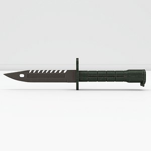 Survival Knife 3D model