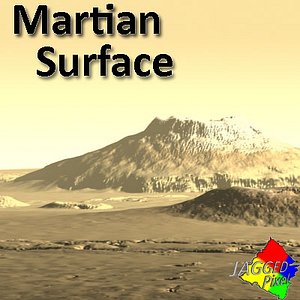 Tharsis region of Mars