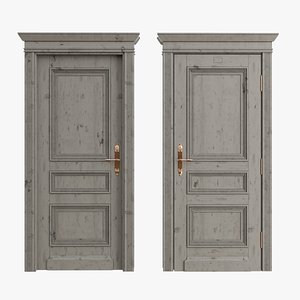 3D Doors Brothers French door 2 model