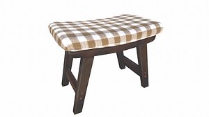 Foot Stools Solid Wood Wear Shoes Sofa Fabric Stool