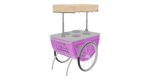 ice cream cart model