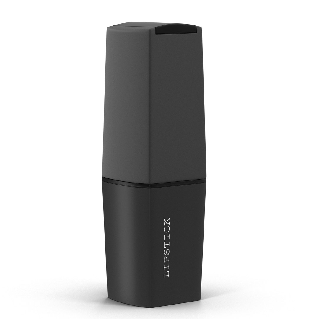 Lipstick 2 Closed 3D Model 3D model preview