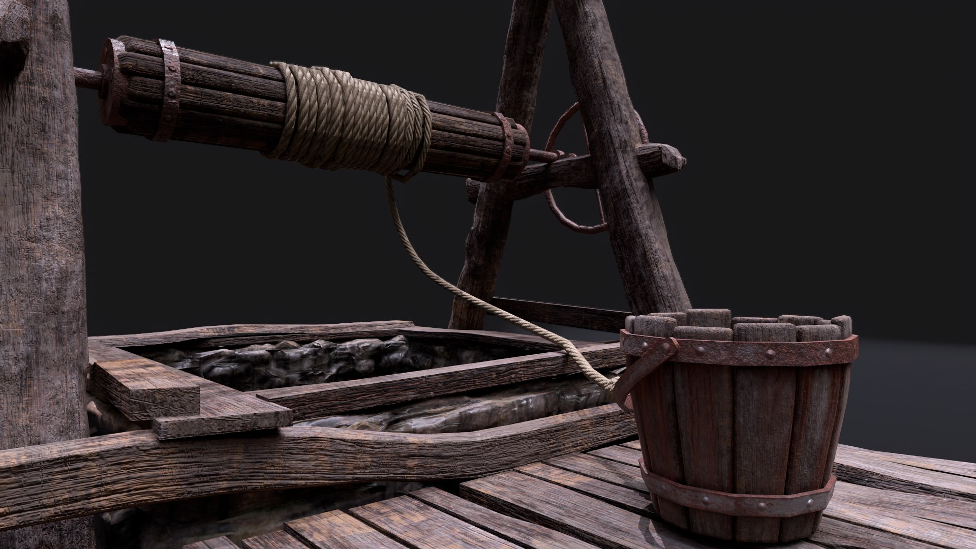Realistic Water Well 3D model https://p.turbosquid.com/ts-thumb/us/ngj2WP/M5/7/png/1702787369/1920x1080/fit_q87/4b46f5af8488216819bff2b480cbef624199e556/7.jpg