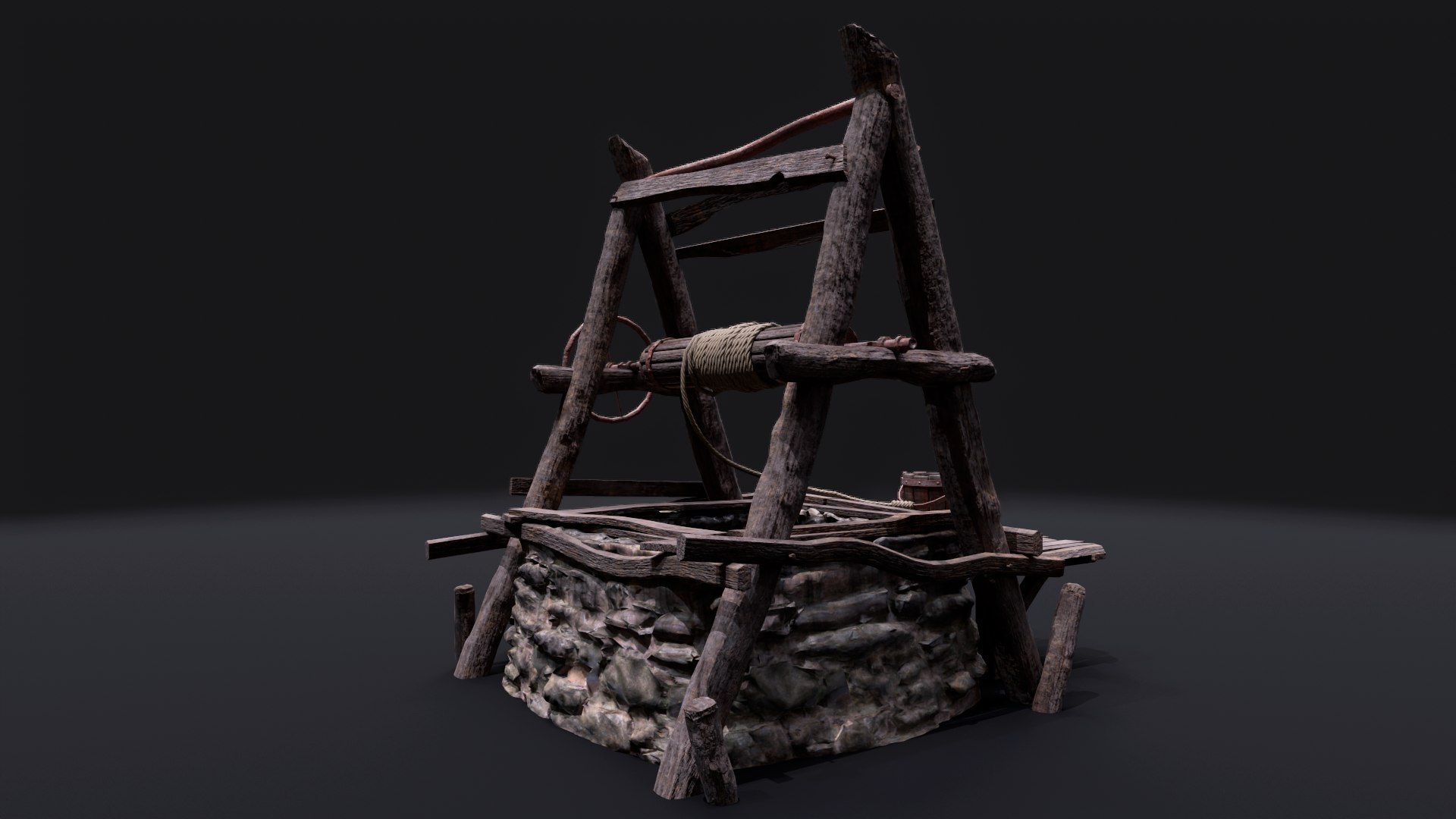 Realistic Water Well 3D model https://p.turbosquid.com/ts-thumb/us/ngj2WP/Xm/4/png/1702787362/1920x1080/fit_q87/18a2581f6f137556be33b019f64d0b03ef32b5af/4.jpg