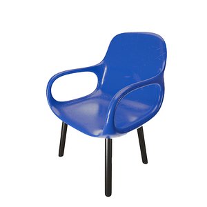 plastic chair 3D
