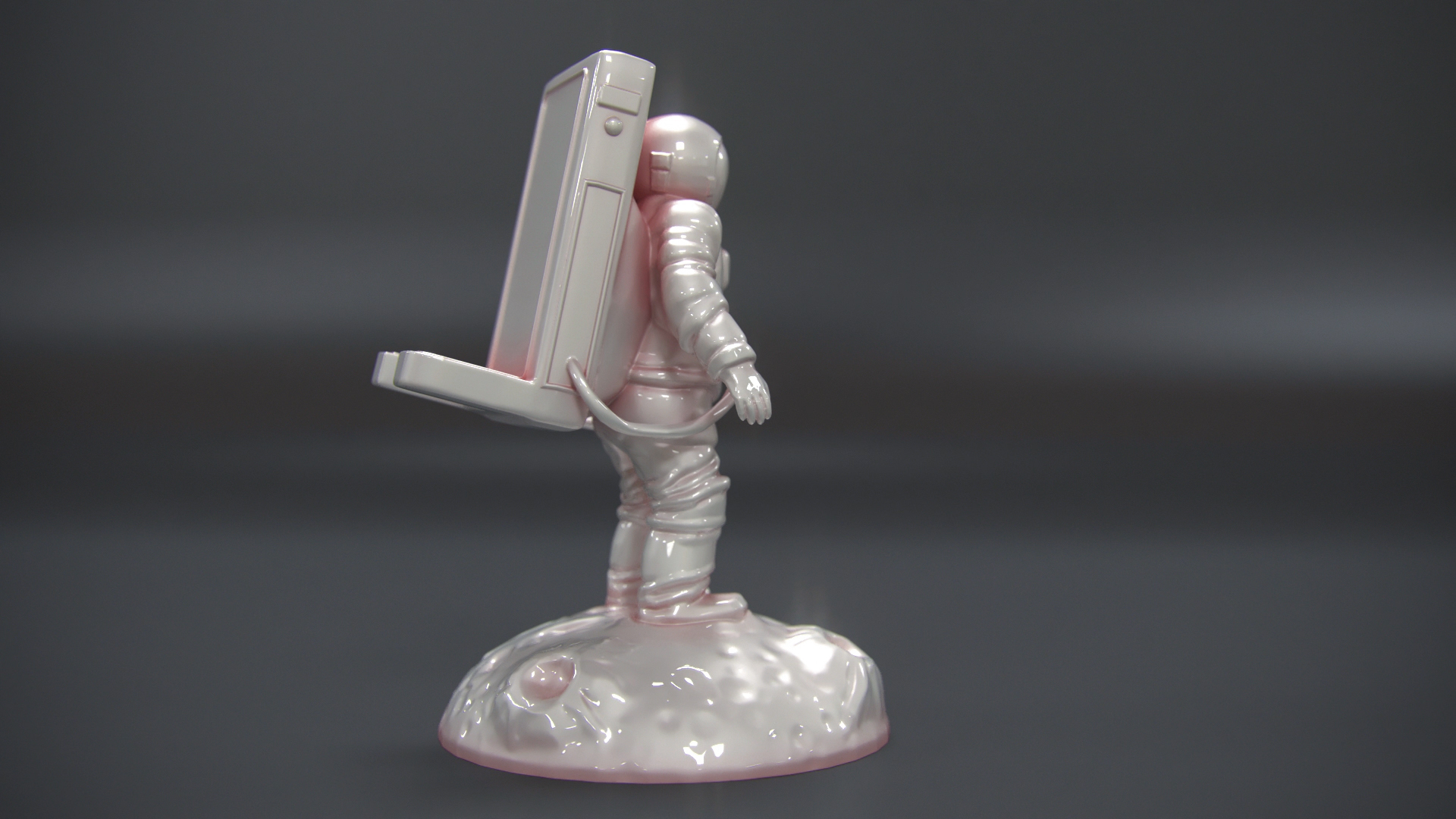 Holder Moon Astronaut Model - TurboSquid 1686705
