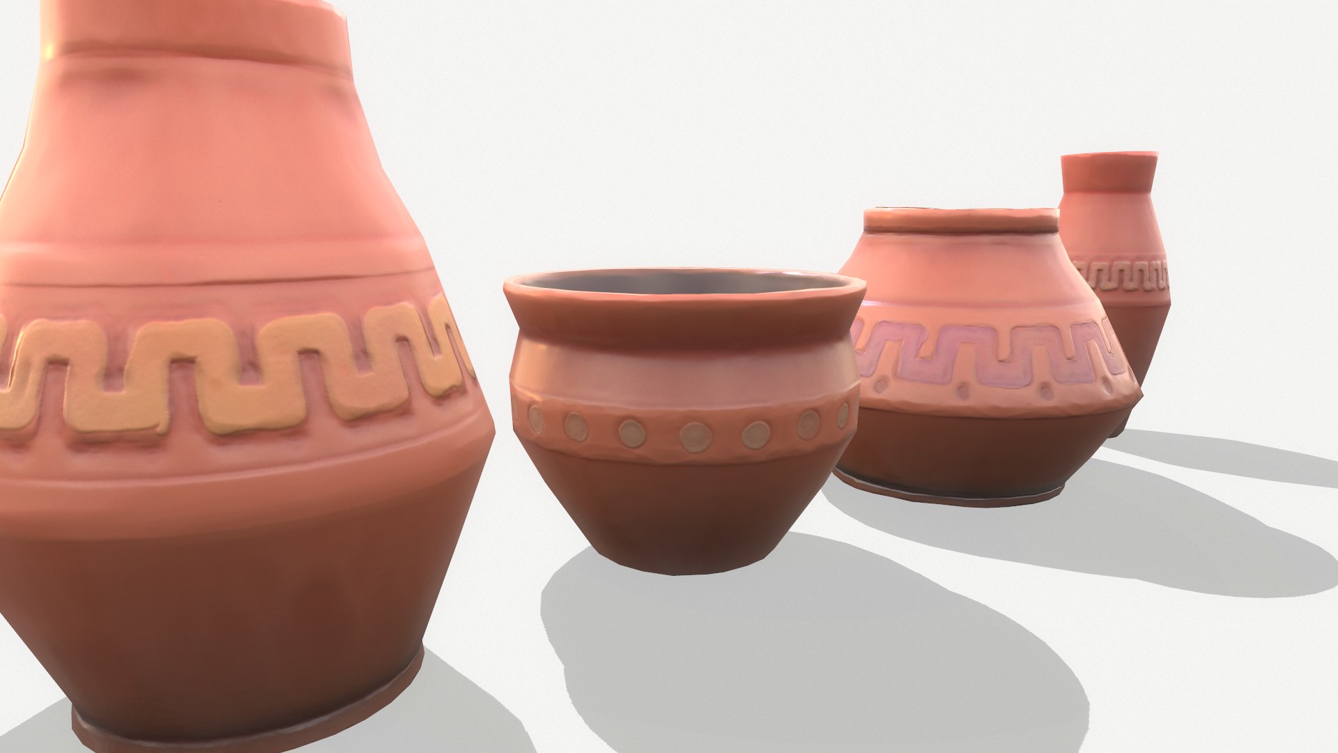 Vase Pack 3D Model - TurboSquid 1625890