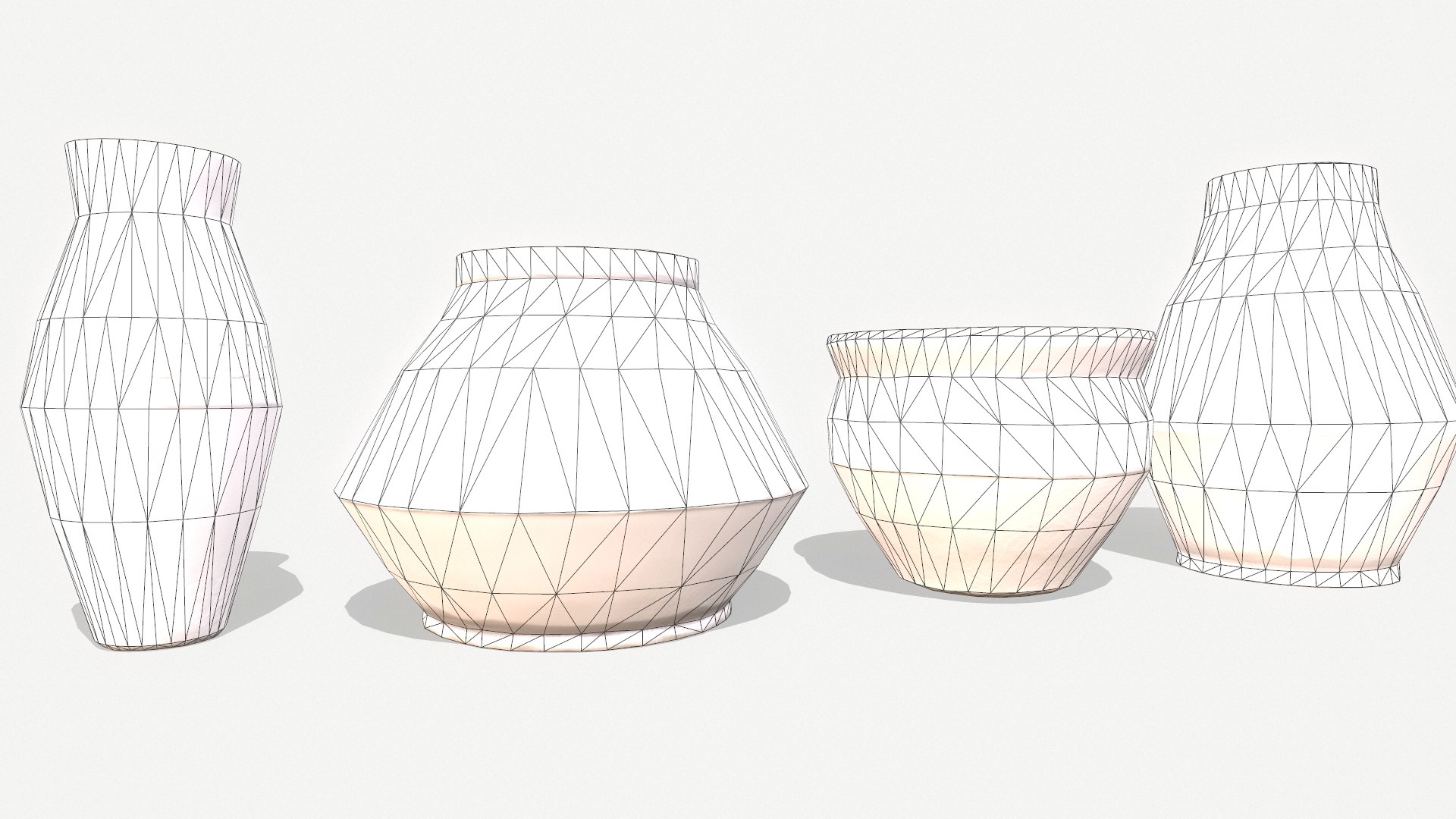 Vase Pack 3D Model - TurboSquid 1625890