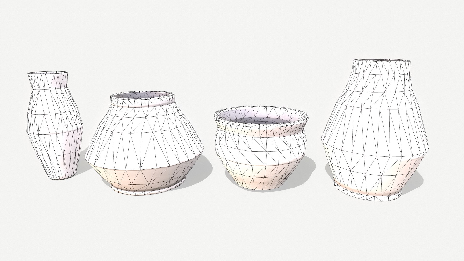 Vase Pack 3D Model - TurboSquid 1625890